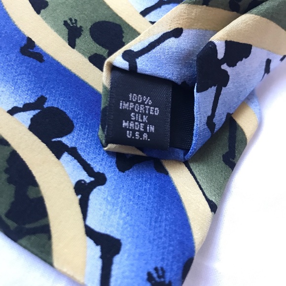 Vintage Grateful Dead Silk Tie - Picture 3 of 4